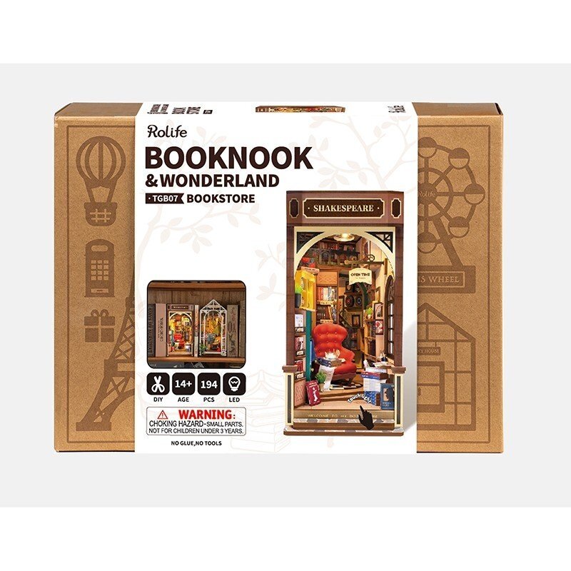 DIY Book Nook - Bookstore 4 DIY Book Nook - Bookstore 4