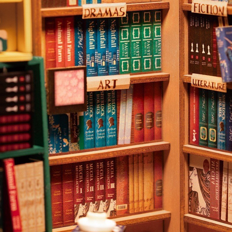 DIY Book Nook - Bookstore 3 DIY Book Nook - Bookstore 3