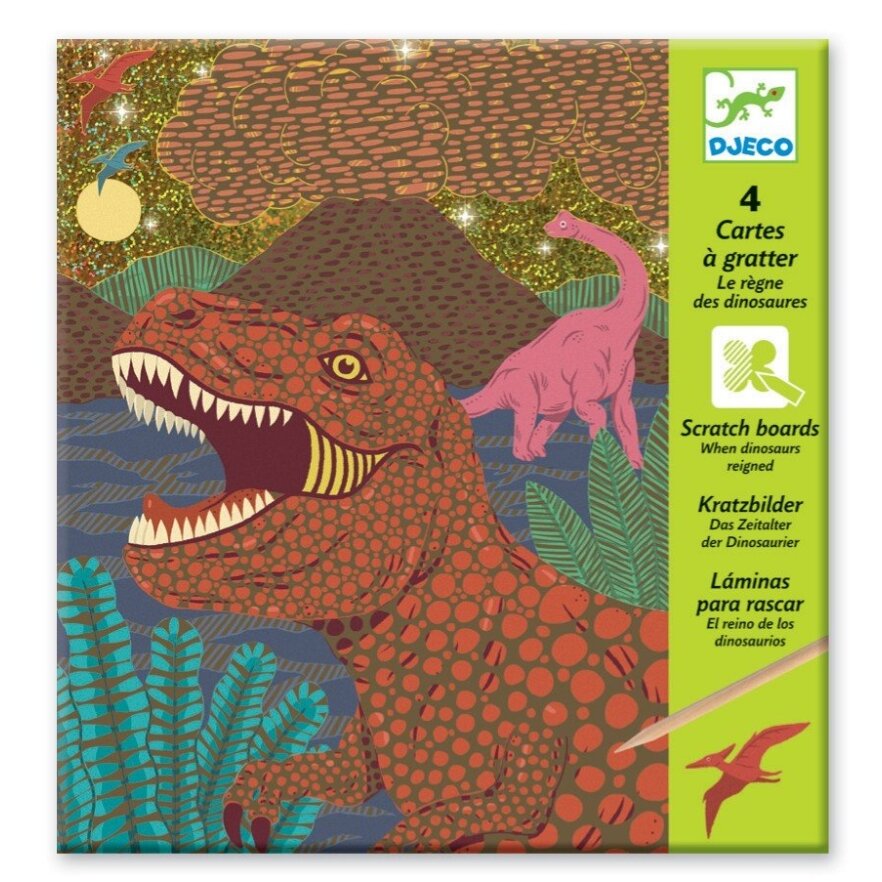 Scratch cards - When Dinosaurs Reigned Scratch cards - When Dinosaurs Reigned