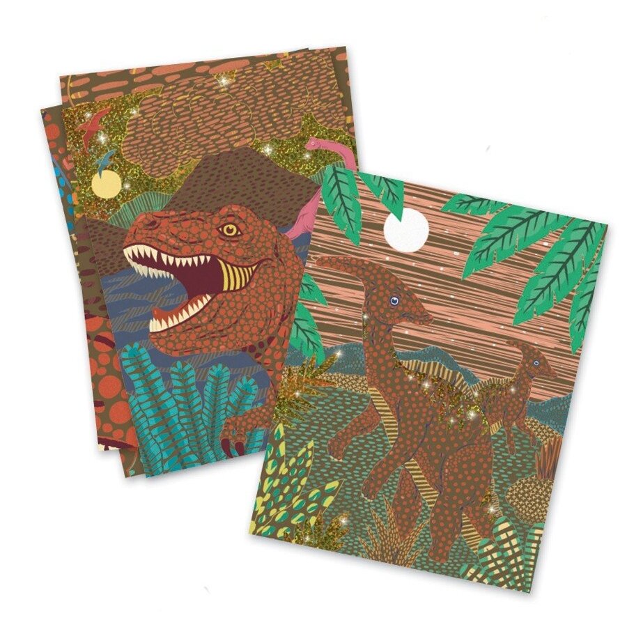 Scratch cards - When Dinosaurs Reigned 1