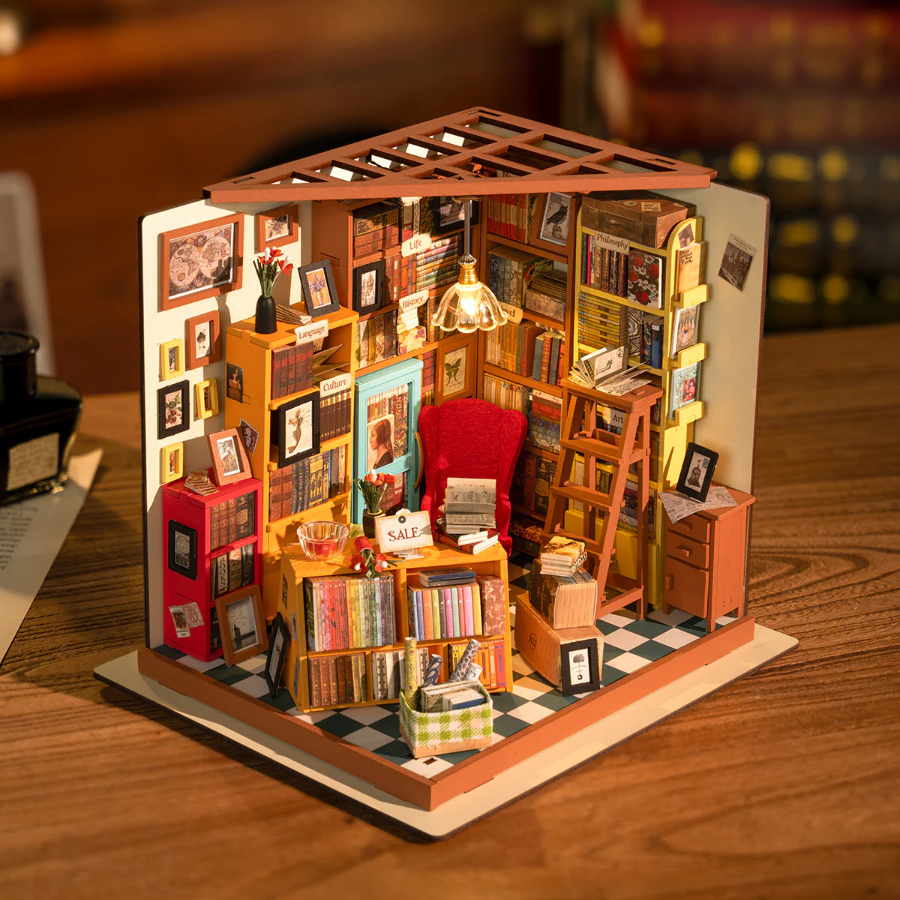 DIY miniature house - Sam's Study 2 DIY miniature house - Sam's Study 2