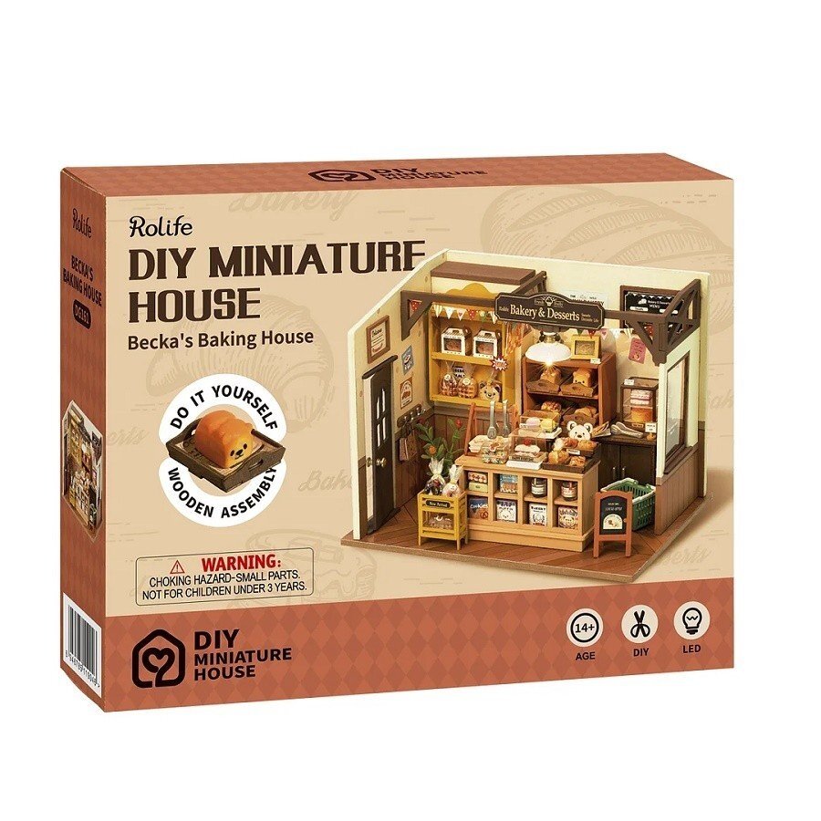 DIY miniature house - Becka's Baking House 4 DIY miniature house - Becka's Baking House 4