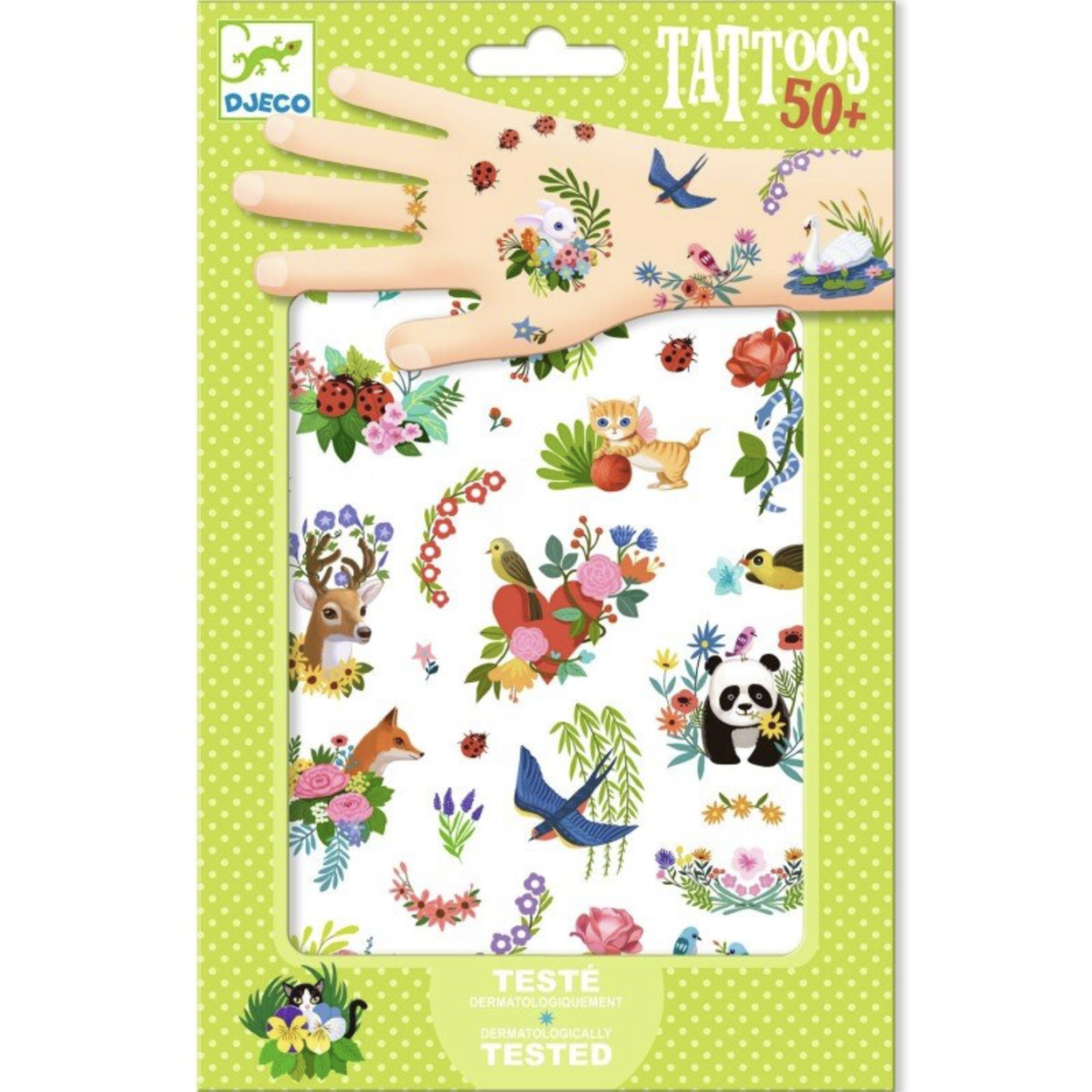 Djeco Tattoos - Happy Spring Djeco Tattoos - Happy Spring