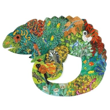 Djeco meniška dėlionė - Chameleonas, 150 detalių
