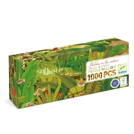 Djeco dėlionė - Pasislėpęs gamtoje, 1000 detalių