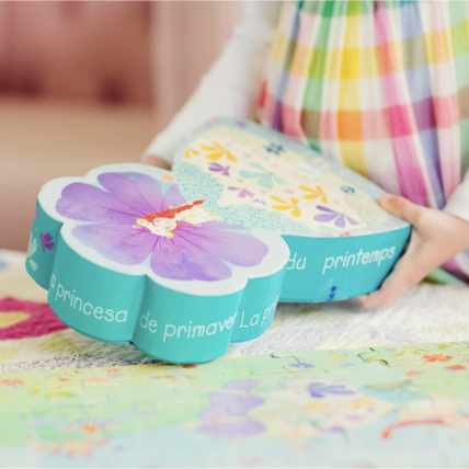 Djeco Silouette puzzle - Princess of Spring, 36 pcs. 2 Djeco Silouette puzzle - Princess of Spring, 36 pcs. 2