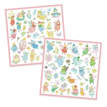 Djeco stickers - Sparkly Fairies 1 Djeco stickers - Sparkly Fairies 1