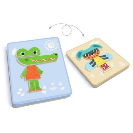 Djeco magnetic game - Mix Animals 2 Djeco magnetic game - Mix Animals 2