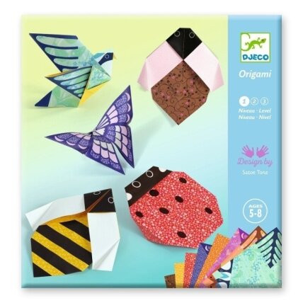 Djeco origami kit - In my garden Djeco origami kit - In my garden