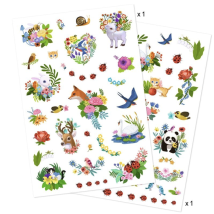 Djeco Tattoos - Happy Spring 1 Djeco Tattoos - Happy Spring 1