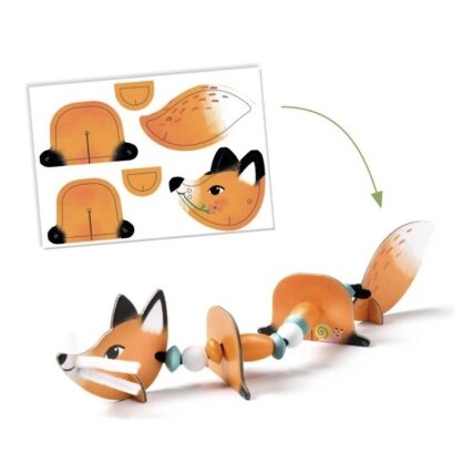 Djeco threading - Cute Animals 2