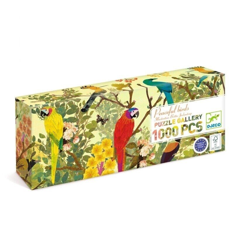 Djeco puzzle - Peaceful Birds, 1000 pcs. Djeco puzzle - Peaceful Birds, 1000 pcs.