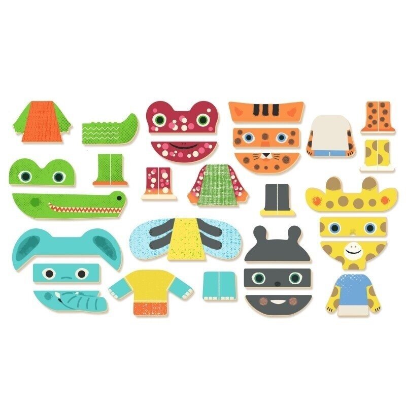 Djeco magnetic game - Mix Animals 3 Djeco magnetic game - Mix Animals 3