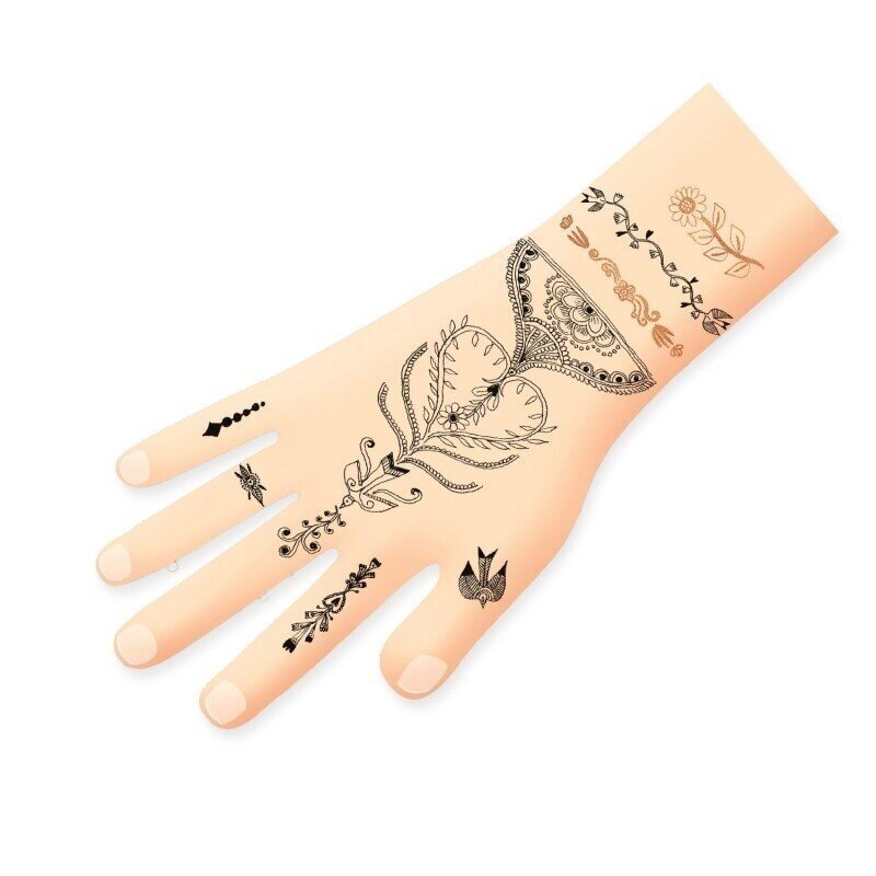 Djeco Tattoos - Oriental breeze 2