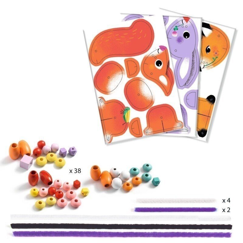 Djeco threading - Cute Animals 1