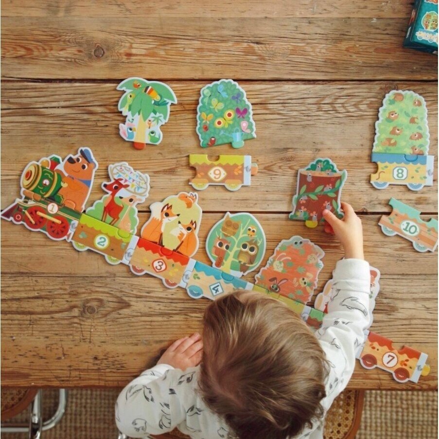Djeco puzzle - I count, 20 pcs. 2 Djeco puzzle - I count, 20 pcs. 2