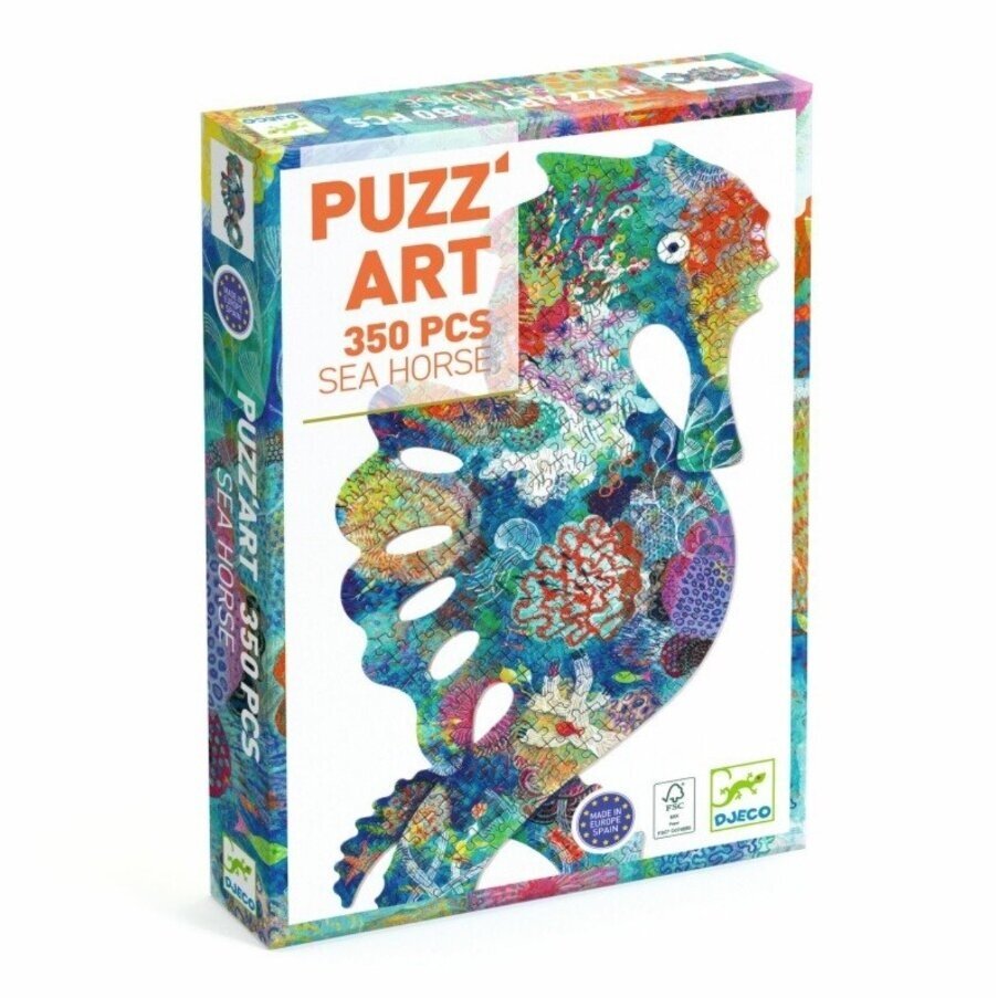 Djeco PUZZ'Art puzzle - Sea Horse, 350 pcs.