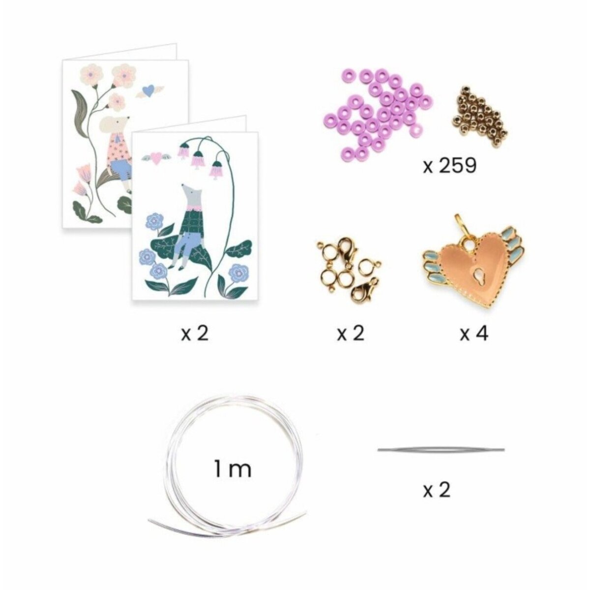 You&Me bracelets - Heart Heishi 2 You&Me bracelets - Heart Heishi 2