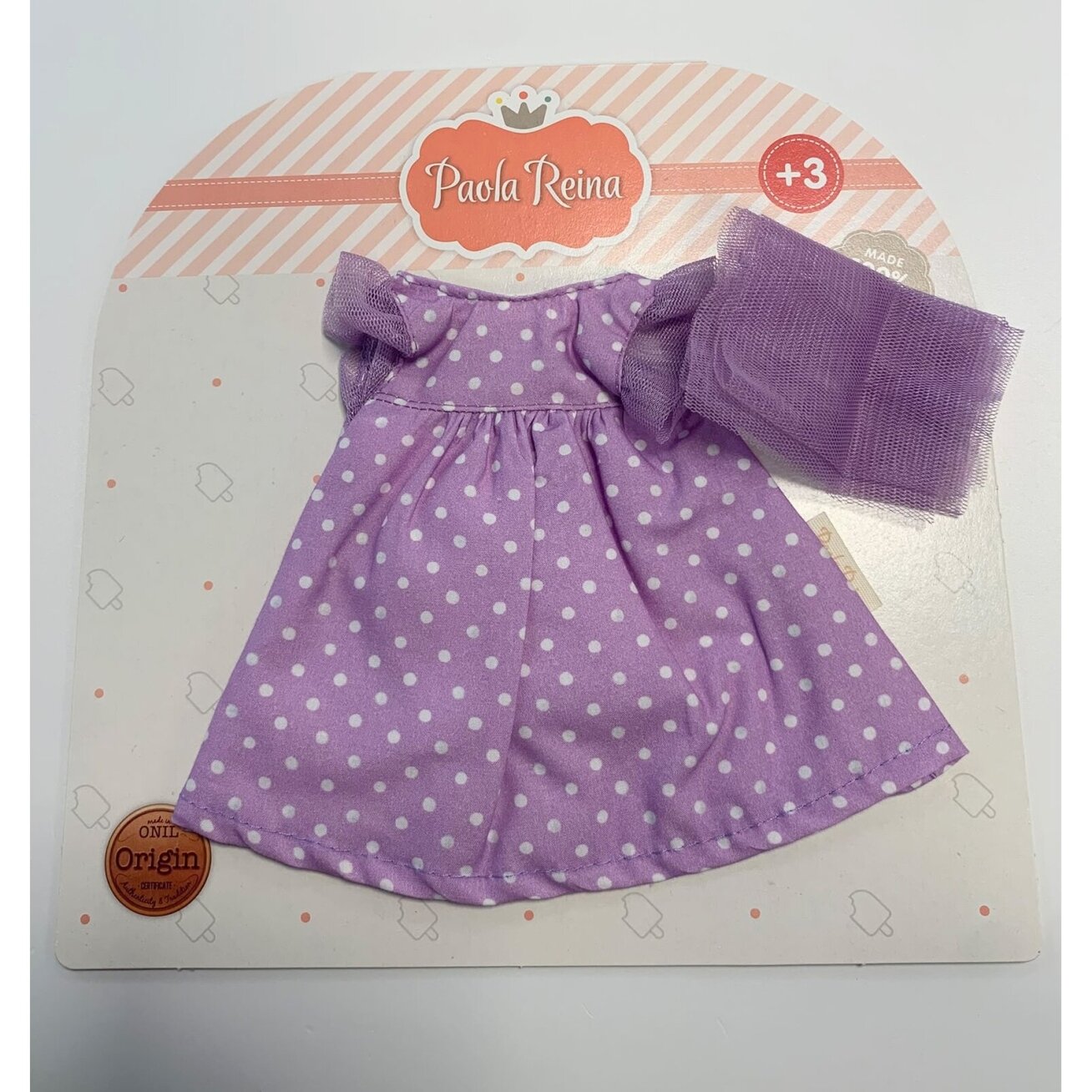 Drabužėlių komplektas Violeta 32 cm lėlei