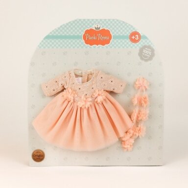 Drabužėlių komplektas Rebeca 32 cm lėlei