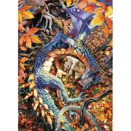 Cobble Hill puzzle - Abby's Dragon, 1000 pcs. 1 Cobble Hill puzzle - Abby's Dragon, 1000 pcs. 1