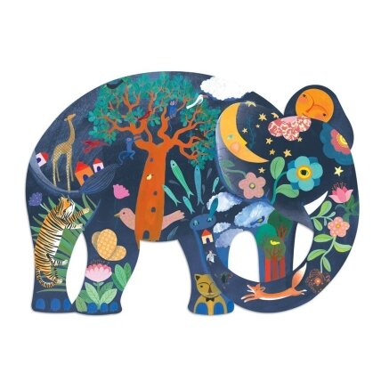 EDjeco PUZZ'Art puzzle - Elephant, 150 pcs. 1 EDjeco PUZZ'Art puzzle - Elephant, 150 pcs. 1