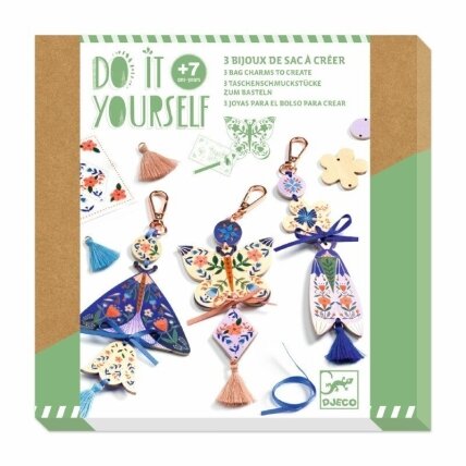 DIY Bag Charms - Butterflies DIY Bag Charms - Butterflies