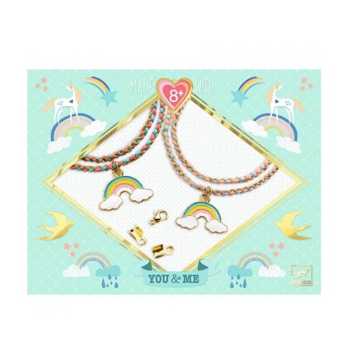You&Me bracelets - Rainbow Kumihimo You&Me bracelets - Rainbow Kumihimo
