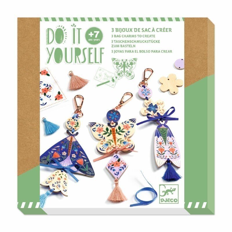 DIY Bag Charms - Butterflies DIY Bag Charms - Butterflies
