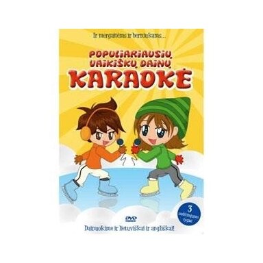 DVD Populiariausių vaikiškų dainų karaokė