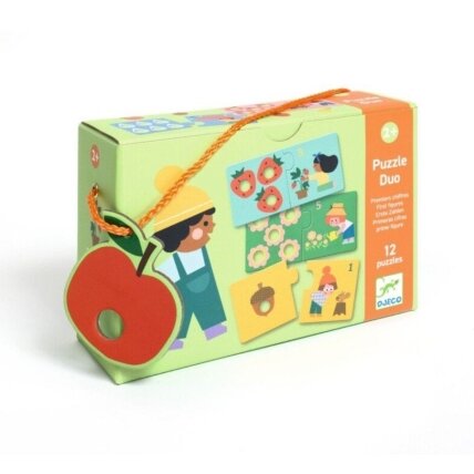Djeco Puzzle Duo - First figures, 24 pcs. Djeco Puzzle Duo - First figures, 24 pcs.