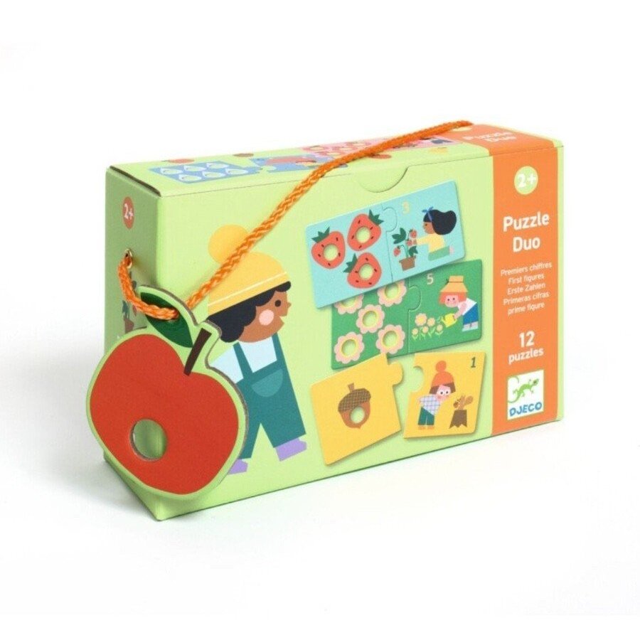 Djeco Puzzle Duo - First figures, 24 pcs. Djeco Puzzle Duo - First figures, 24 pcs.