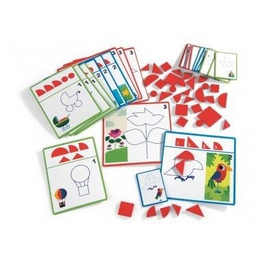 Djeco Eduludo žaidimas - Formos