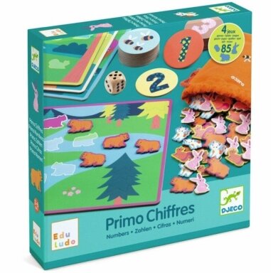 Djeco Eduludo žaidimas - Pirmieji skaičiai