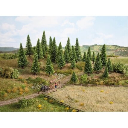 Spruce Trees, 10 pcs. Spruce Trees, 10 pcs.
