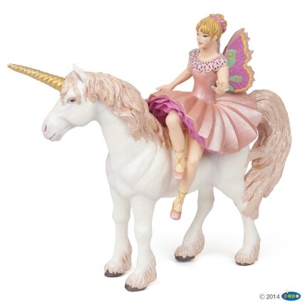 Elf ballerina and her unicorn Elf ballerina and her unicorn
