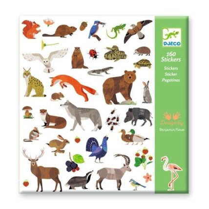 Djeco Stickers - Fauna Djeco Stickers - Fauna