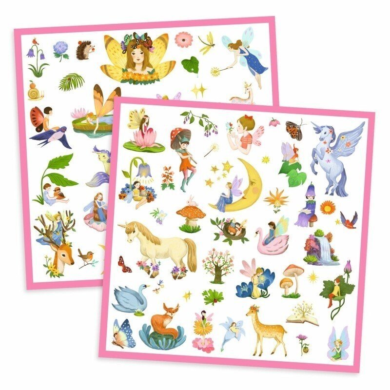 Djeco metallic stickers - Fantasy 1 Djeco metallic stickers - Fantasy 1