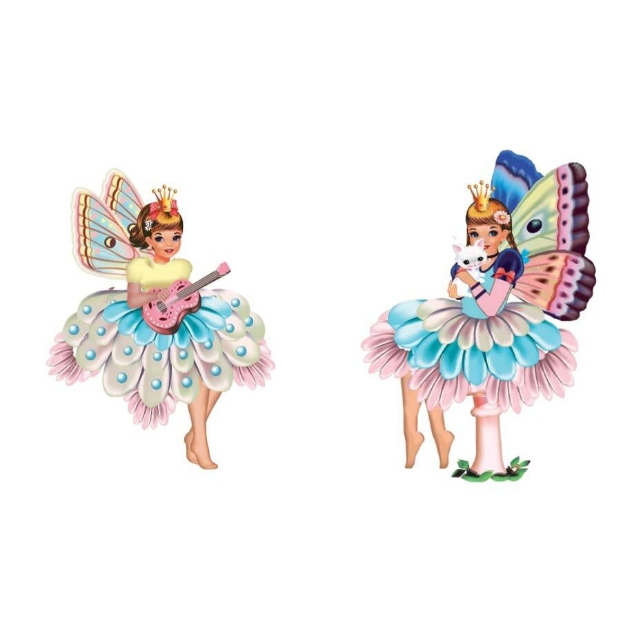 Rub-on transfers - In Fairyland 1 Rub-on transfers - In Fairyland 1