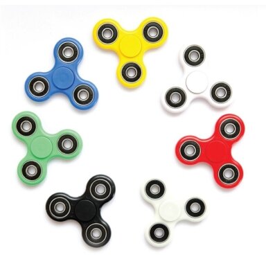 Fidget Spinner - įvairių spalvų