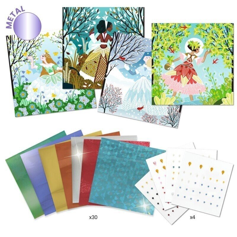 Foil pictures - Dresses in seasonal colours 1 Foil pictures - Dresses in seasonal colours 1