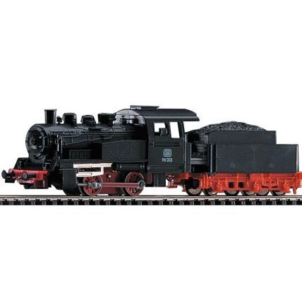 Steam locomotive with tender 0-4-0 Steam locomotive with tender 0-4-0