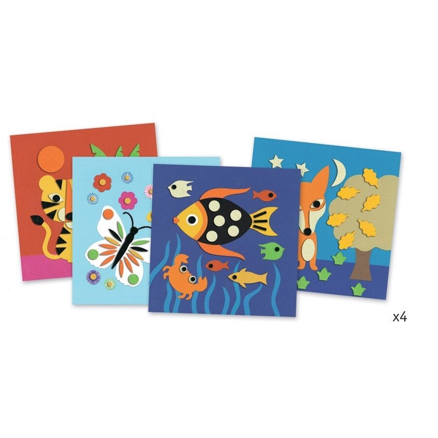 Felt collages - Sweet nature 2 Felt collages - Sweet nature 2