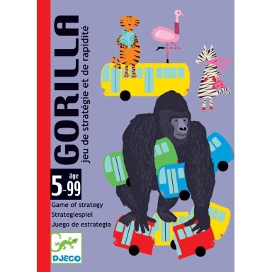 Djeco card game - Gorilla Djeco card game - Gorilla