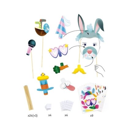 DIY - Mosaics & Stickers - Animal Party Masks 1 DIY - Mosaics & Stickers - Animal Party Masks 1