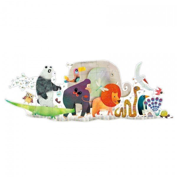 Djeco Geant puzzle - Animal Parade, 36 pcs. 3 Djeco Geant puzzle - Animal Parade, 36 pcs. 3