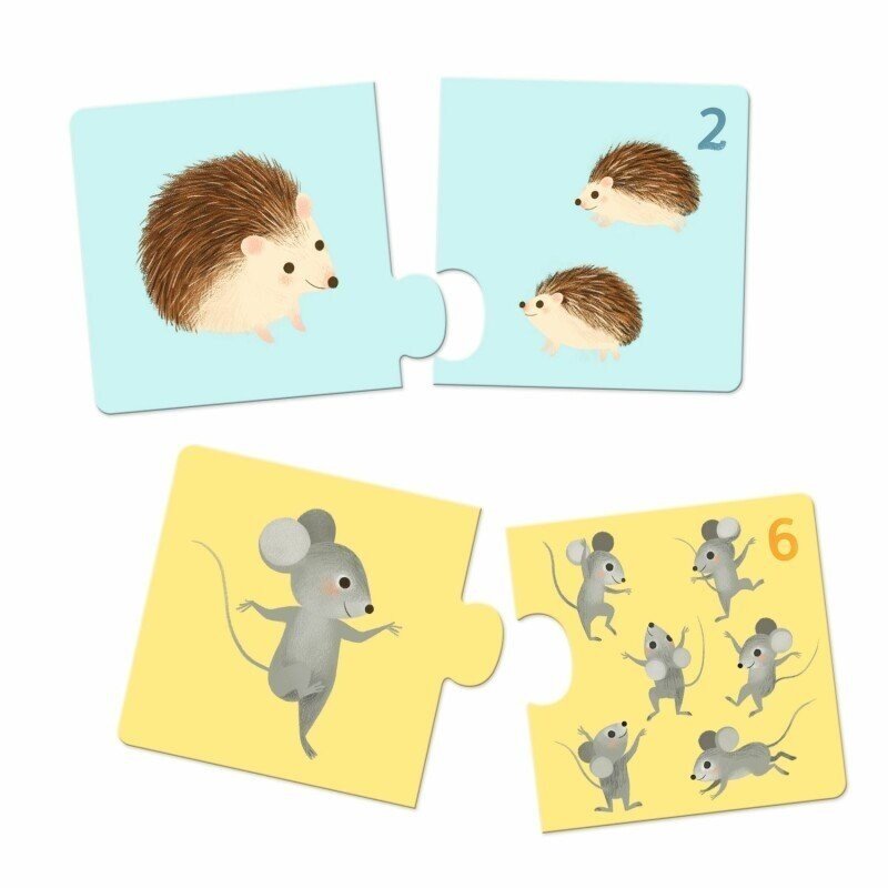 Djeco Duo Puzzle - BAby Animals, 24 pcs. 1 Djeco Duo Puzzle - BAby Animals, 24 pcs. 1