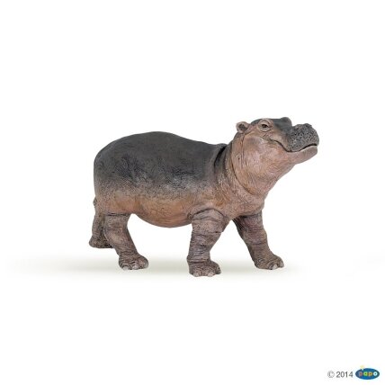 Hippopotamus calf figurine Hippopotamus calf figurine