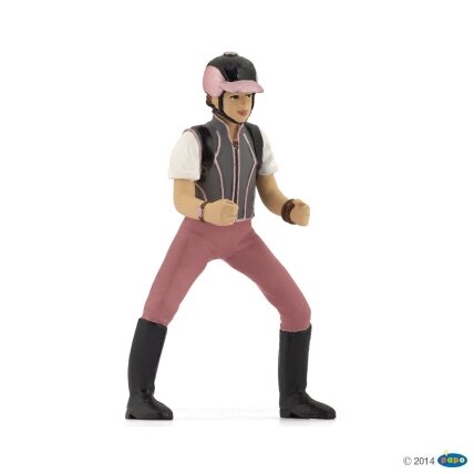Young trendy riding girl Young trendy riding girl