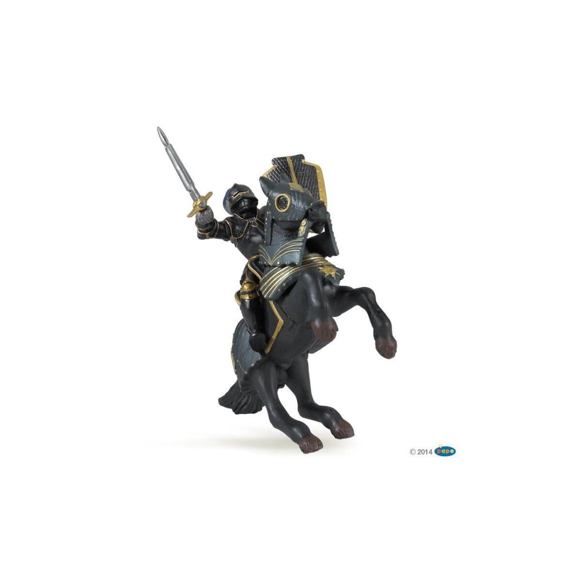 Horse of the knight in black 1 Horse of the knight in black 1
